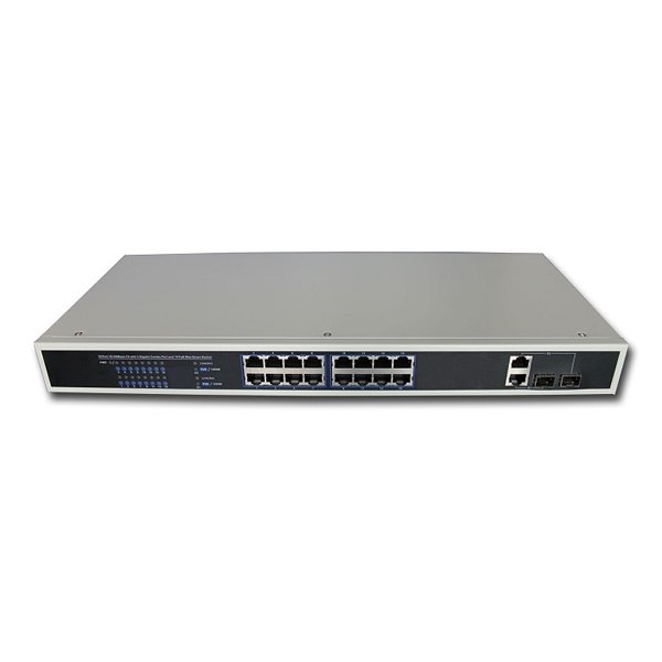 16Ch 100M PoE Switch