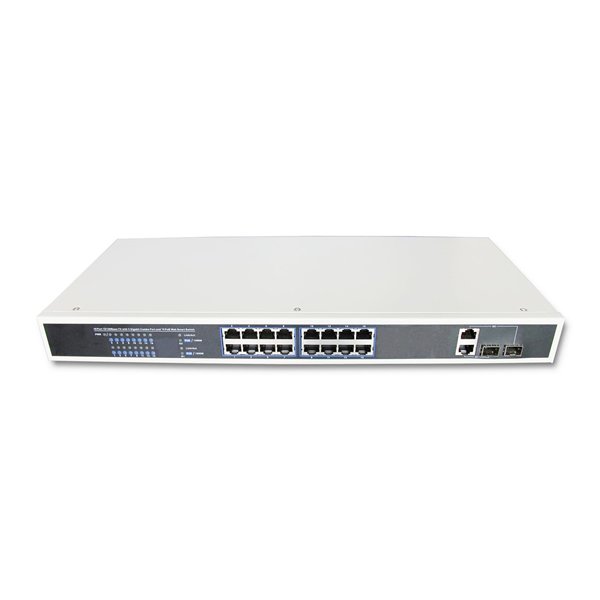 16Ch 100M PoE Switch