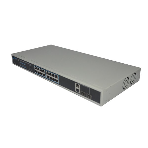 16Ch 100M PoE Switch